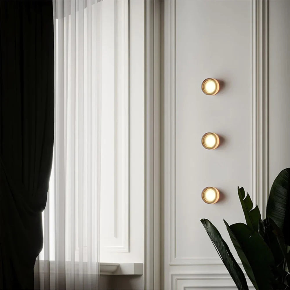 MP DD13 Wall / Ceiling- Glass Surface Mount Sconce
