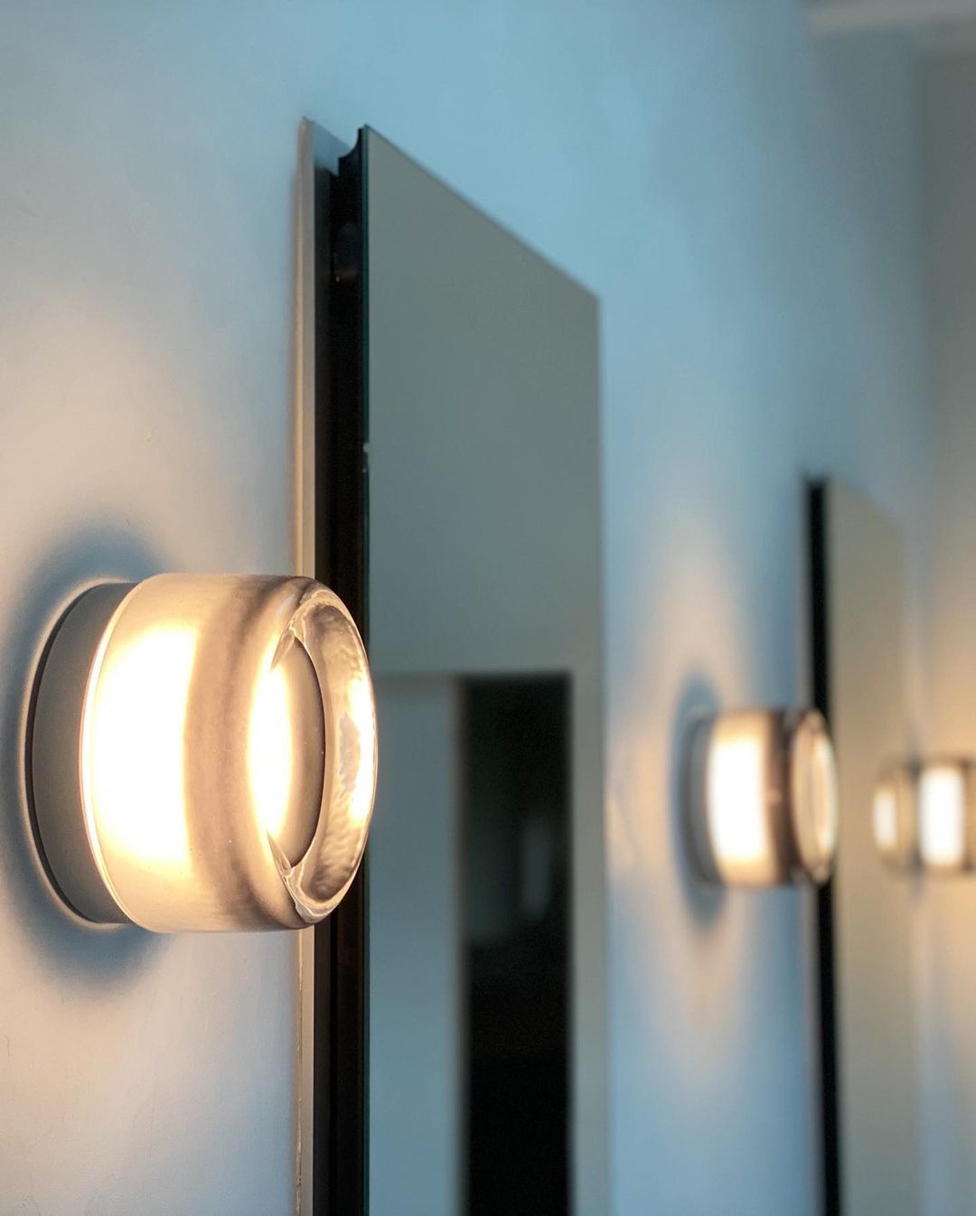 MP DD13 Wall / Ceiling- Glass Surface Mount Sconce