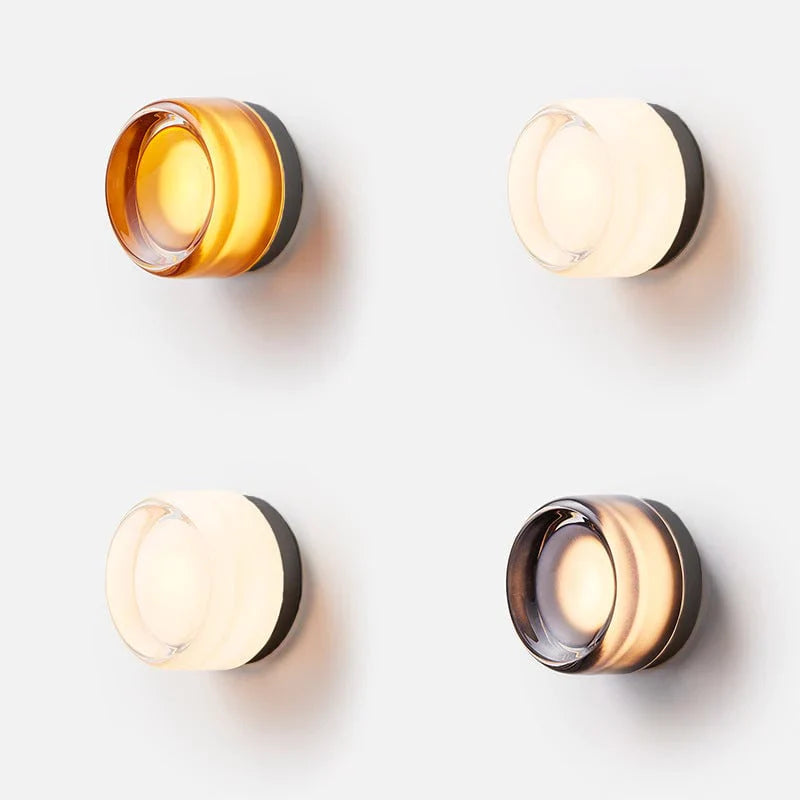 MP DD13 Wall / Ceiling- Glass Surface Mount Sconce