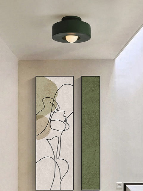 Etou | Wabi-Sabi Style Resin Ceiling Light