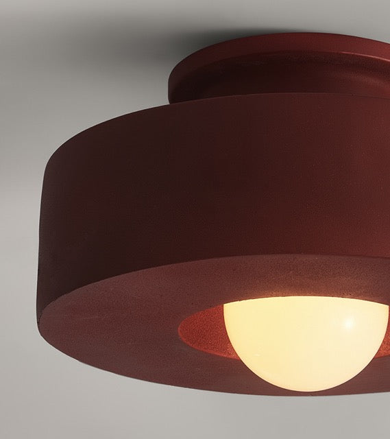Etou | Wabi-Sabi Style Resin Ceiling Light