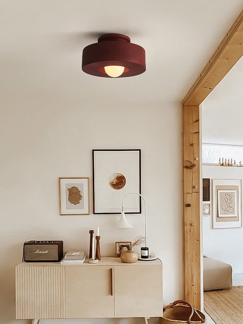 Etou | Wabi-Sabi Style Resin Ceiling Light