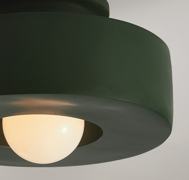 Etou | Wabi-Sabi Style Resin Ceiling Light
