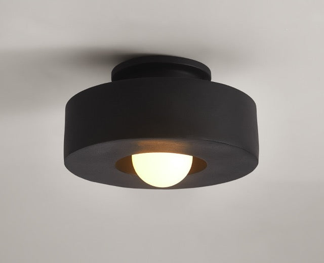 Etou | Wabi-Sabi Style Resin Ceiling Light