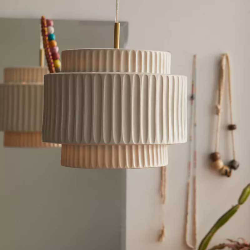 Genji Cream Cake | Wabi-Sabi Style Resin Pendant
