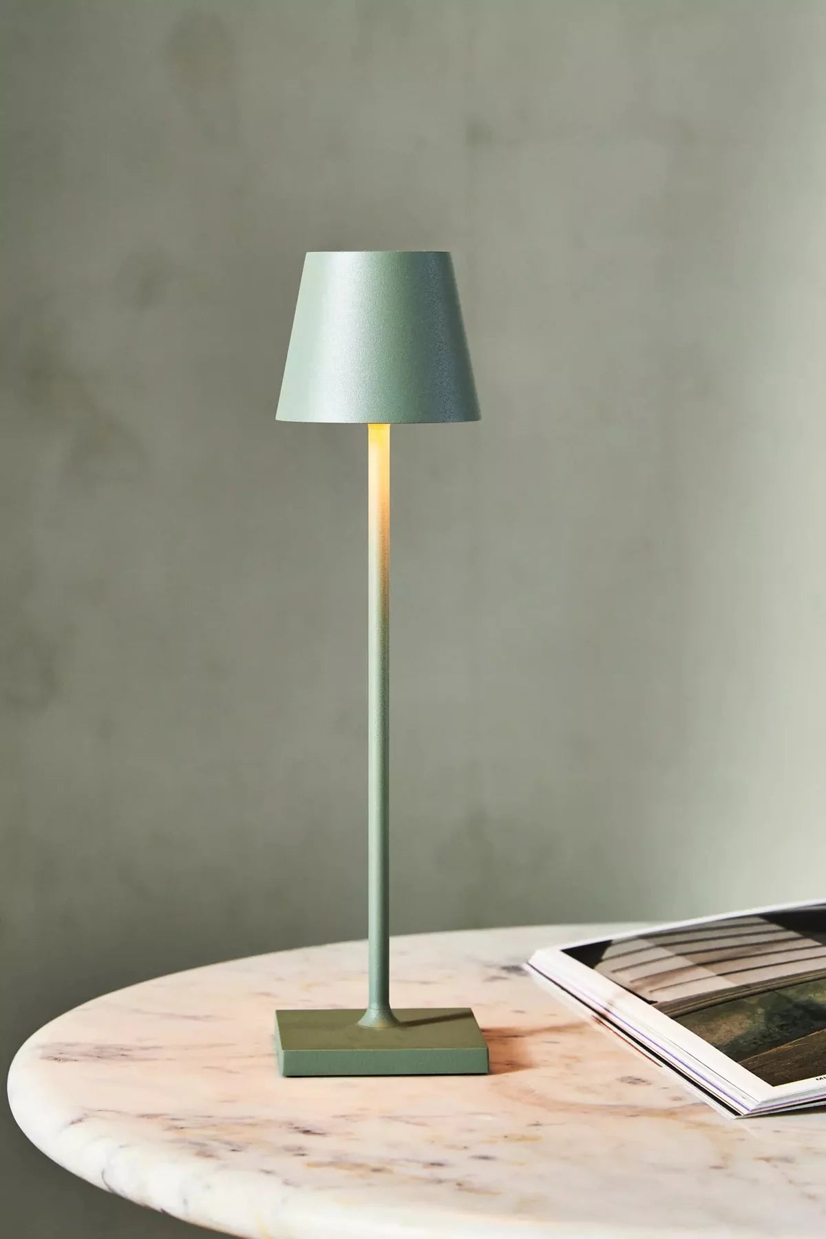 OZZIE - LED USB Rechargeable Cordless Table Lamp|Restaurant Table Lamp | Reading Light For Hotel