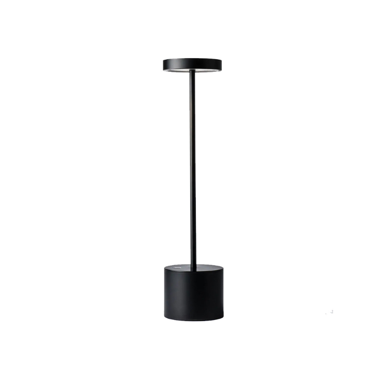 CJ POL Round - LED USB Rechargeable Cordless Table Lamp|Restaurant Table Lamp | Reading Light For Hotel
