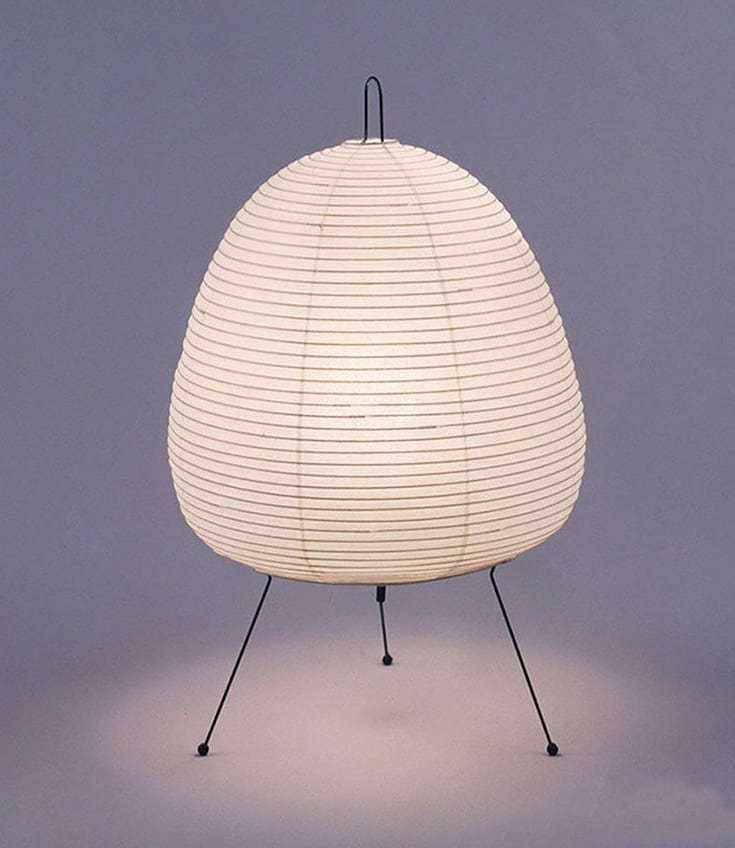 MP Akari Style - Paper Table Lamp Japanese Style Tripod Desk Lamp Bedside Lamp