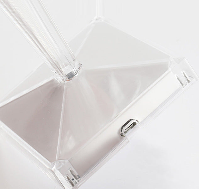 BATTERY - Romantic Transparent USB Rechargeable Cordless Table Lamp
