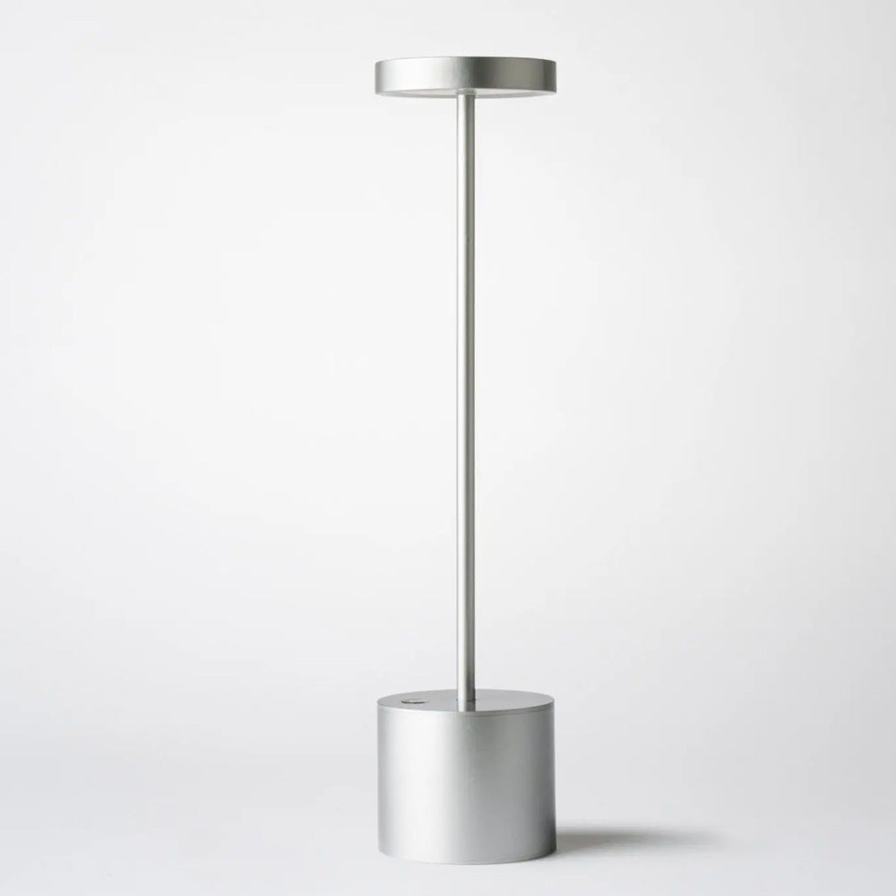 CJ POL Round - LED USB Rechargeable Cordless Table Lamp|Restaurant Table Lamp | Reading Light For Hotel