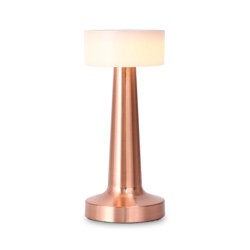 DUMBBELL - Frosted Lampshade USB Rechargeable LED Round Cover Cordless Table Lamp