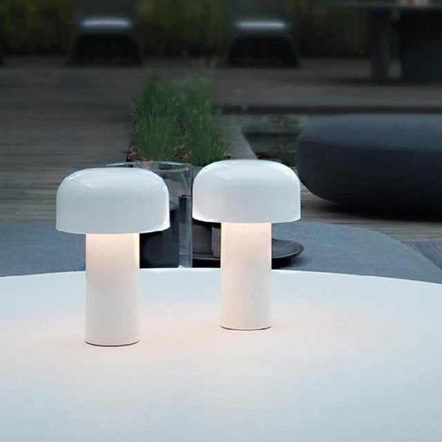 Bellhop - USB Rechargeable LED Cordless Table Lamp | Mushroom Desk Lamp