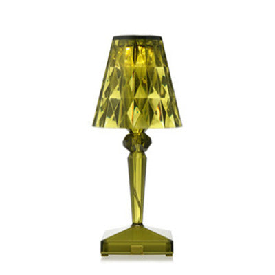BATTERY - Romantic Transparent USB Rechargeable Cordless Table Lamp