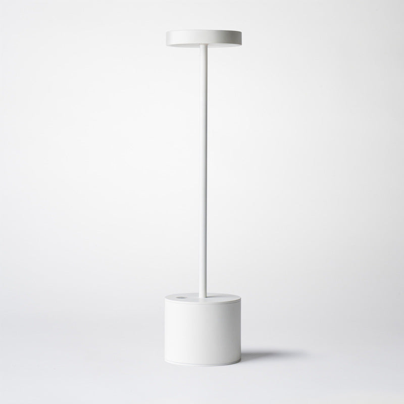 CJ POL Round - LED USB Rechargeable Cordless Table Lamp|Restaurant Table Lamp | Reading Light For Hotel