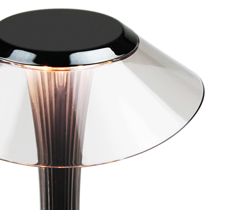SPACE - Transparent USB Rechargeable Cordless Table Lamp | Portable Outdoor Desk Lamp|Restaurant Table Lamp | Reading Light For Hotel