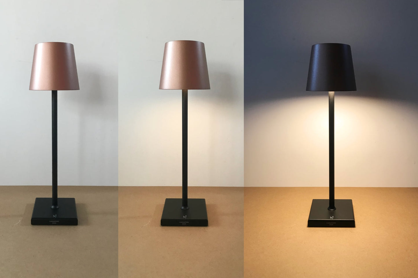 OZZIE - LED USB Rechargeable Cordless Table Lamp|Restaurant Table Lamp | Reading Light For Hotel