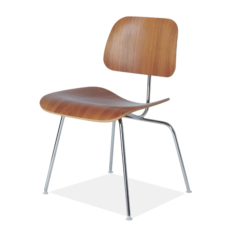 MP DCW - Classic Dining Chair in Stainless Steel & Plywood