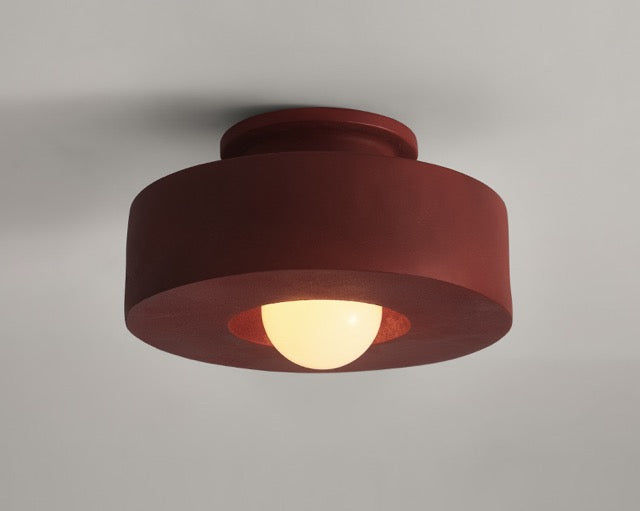 Etou |  Wabi-Sabi Style Resin Ceiling Light