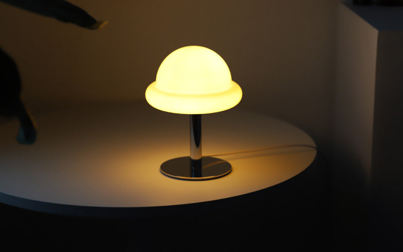 Mr Hat Mushroom Glass table lamp