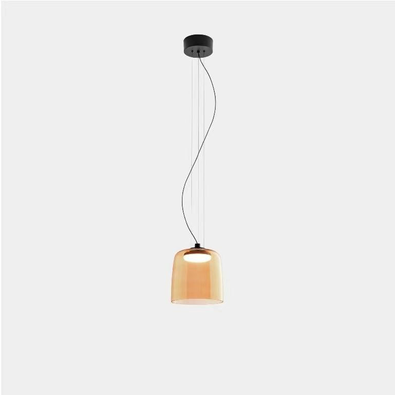 Glass Multi-layer Cake Pendant Light