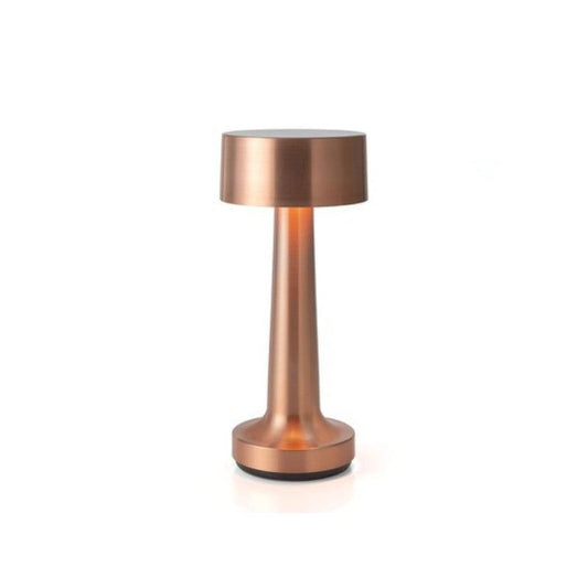 USB Rechargeable LED Round Cover Table Lamp - mokupark.com