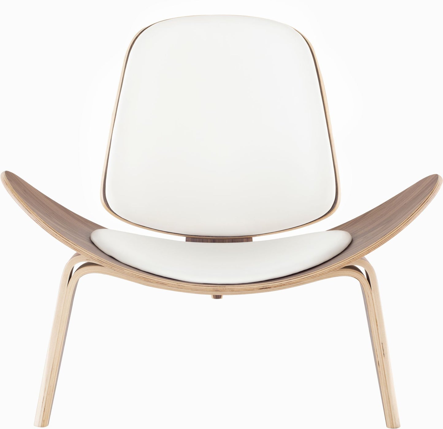 MP Shell Chair - Classic Lounge Chair | Reading Chair in Leather