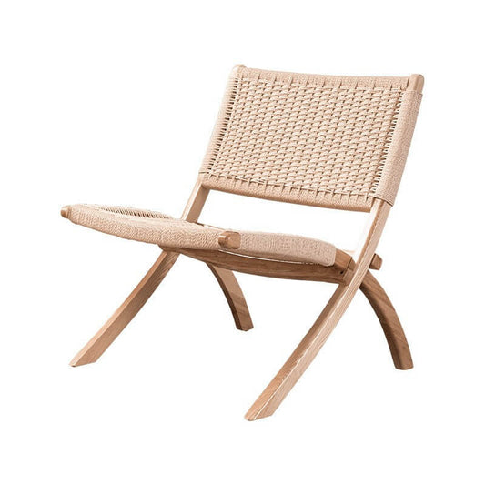 Tomomi Folding Chair - Solid Wood Reading Chair | Lounge Chair