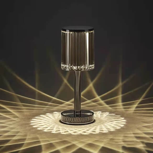 MP Gatsby - Transparent USB Rechargeable Cordless Table Lamp｜Restaurant Table Lamp | Reading Light For Hotel