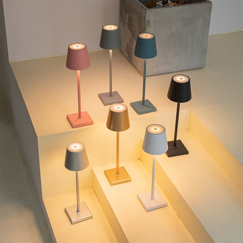 OZZIE - LED USB Rechargeable Cordless Table Lamp｜Restaurant Table Lamp | Reading Light For Hotel