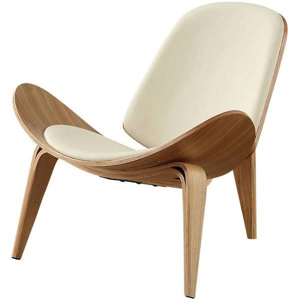 MP Shell Chair - Classic Lounge Chair | Reading Chair in Leather