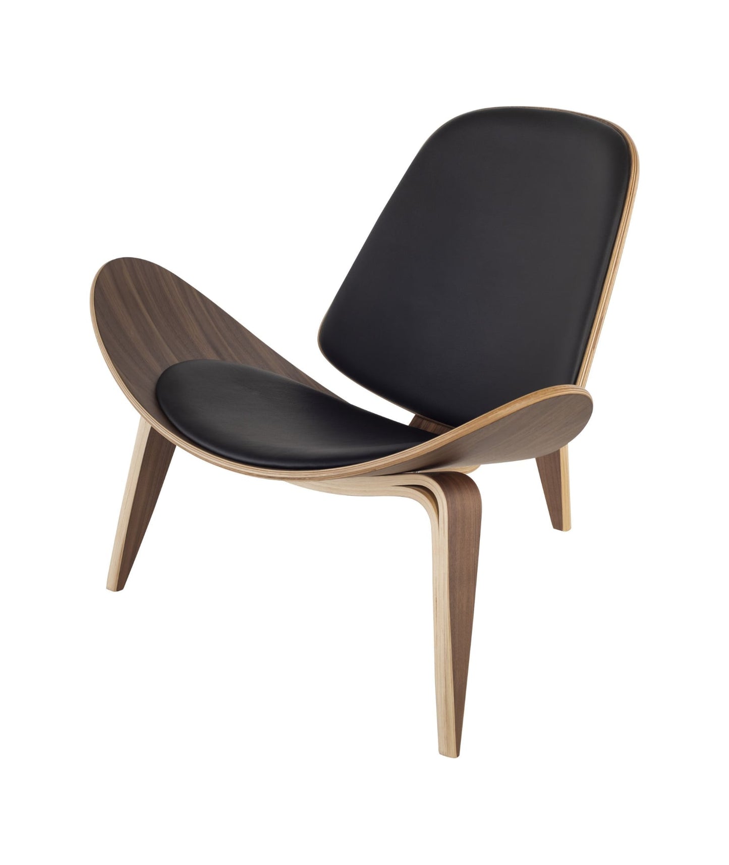 MP Shell Chair - Classic Lounge Chair | Reading Chair in Leather